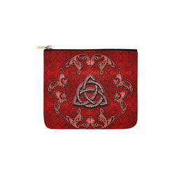 The celtic sign in red colors Carry-All Pouch 6''x5''