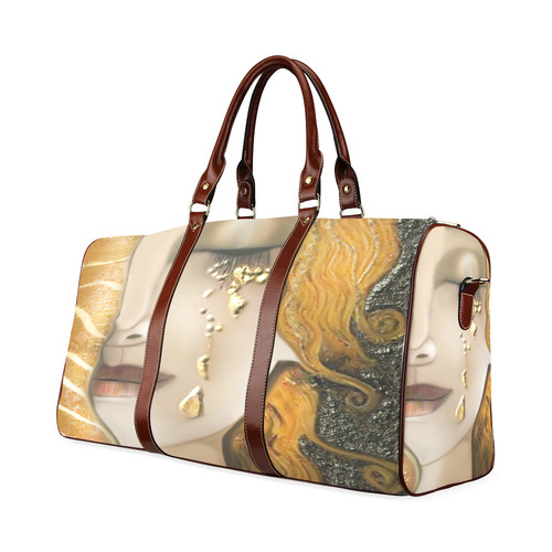 My Klimt Serie : Gold Waterproof Travel Bag/Small (Model 1639)