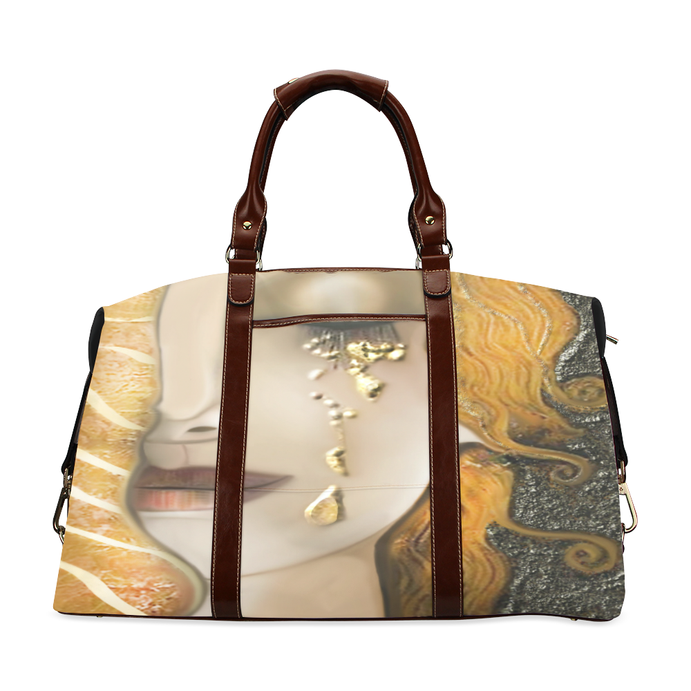 My Klimt Serie : Gold Classic Travel Bag (Model 1643) Remake