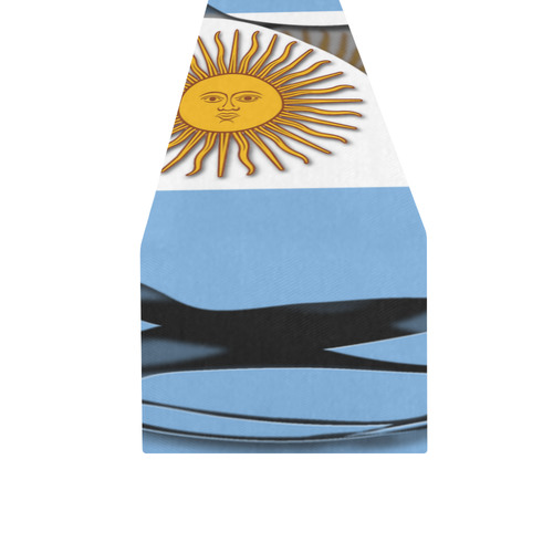 The Flag of Argentina Table Runner 16x72 inch