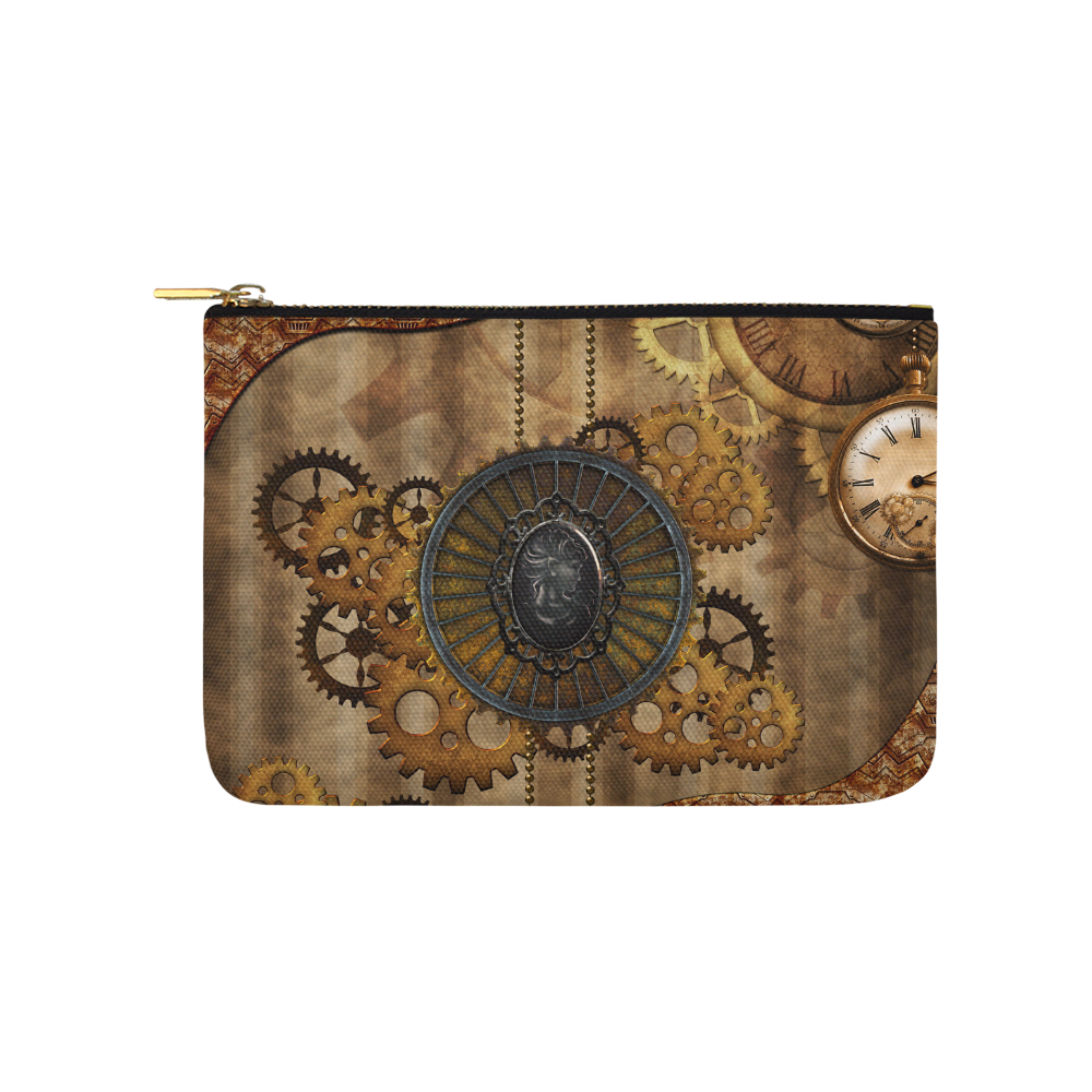 Steampunk, elegant, noble design Carry-All Pouch 9.5''x6''