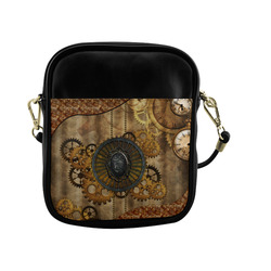 Steampunk, elegant, noble design Sling Bag (Model 1627)