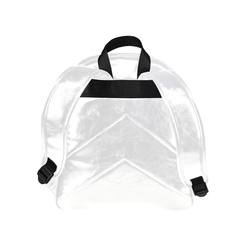 Flickering geometric optical illusion White Version Multi-Pockets Backpack (Model 1636)