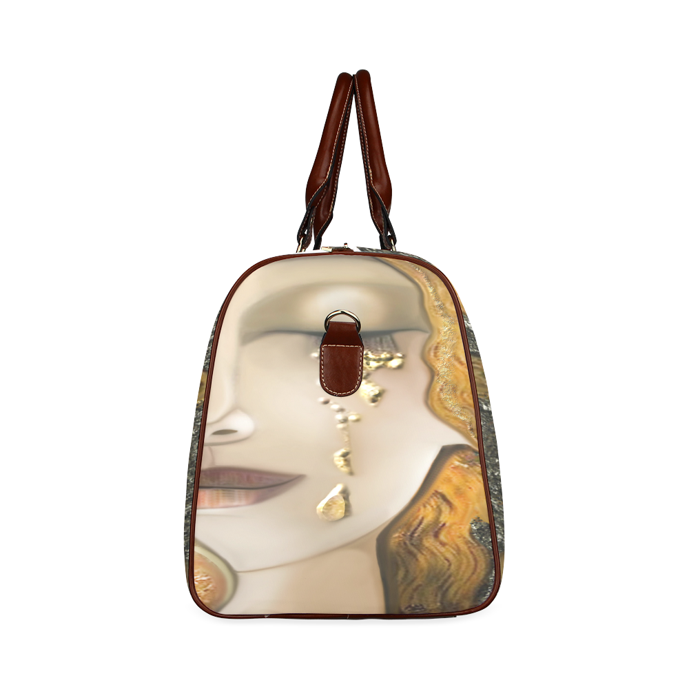 My Klimt Serie : Gold Waterproof Travel Bag/Small (Model 1639)