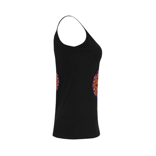 Love Power Mandala Women's Spaghetti Top (USA Size) (Model T34)