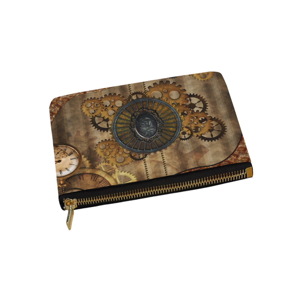 Steampunk, elegant, noble design Carry-All Pouch 9.5''x6''
