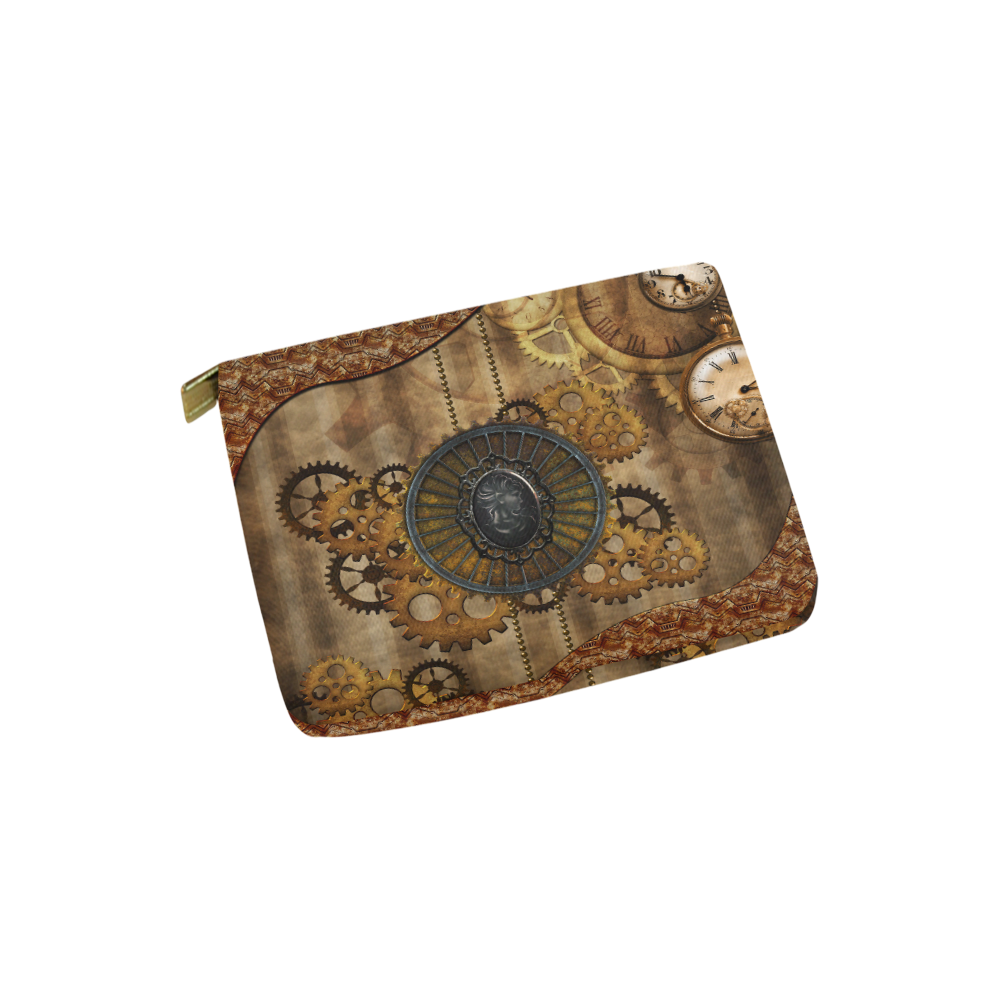 Steampunk, elegant, noble design Carry-All Pouch 6''x5''