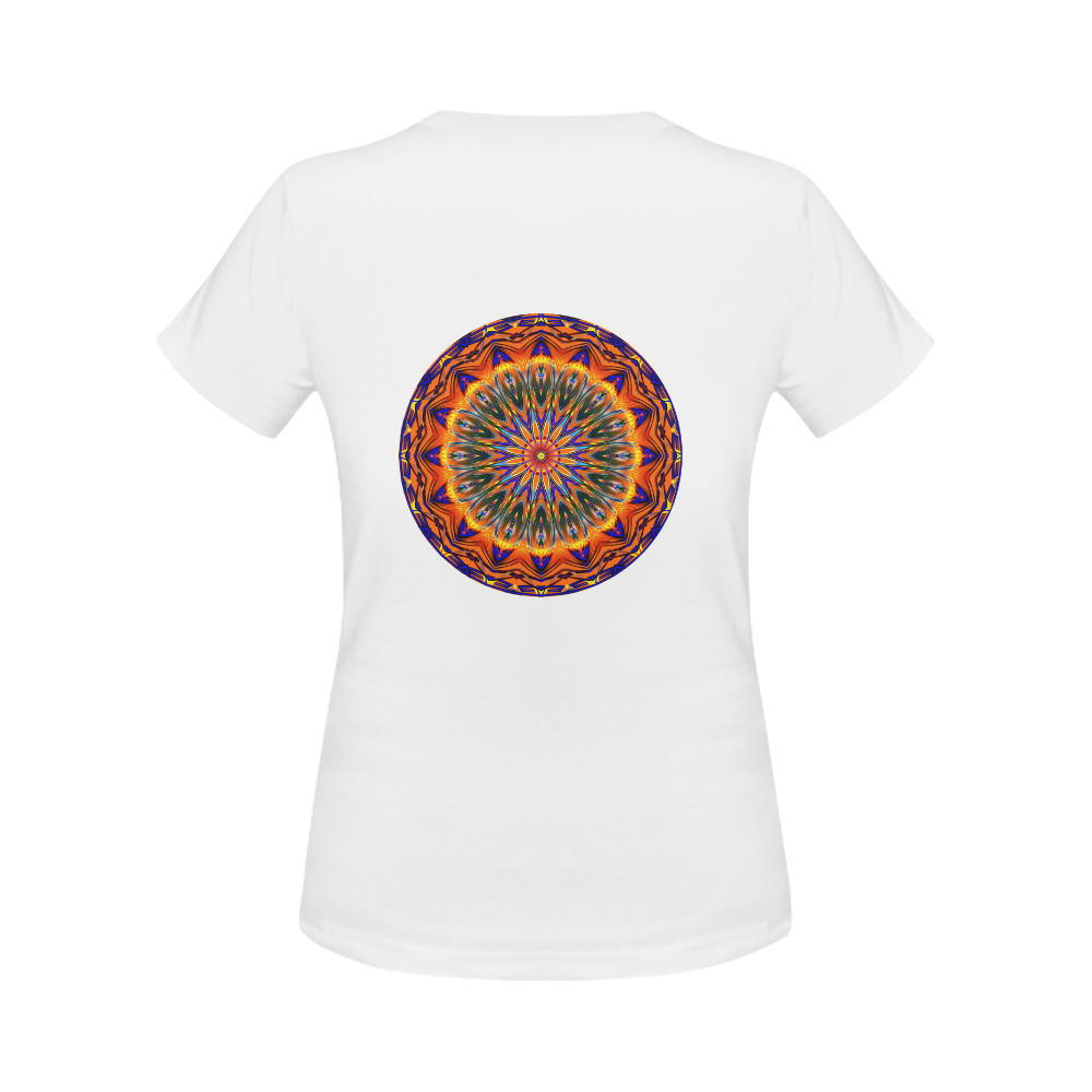 Love Power Mandala Women's Classic T-Shirt (Model T17）