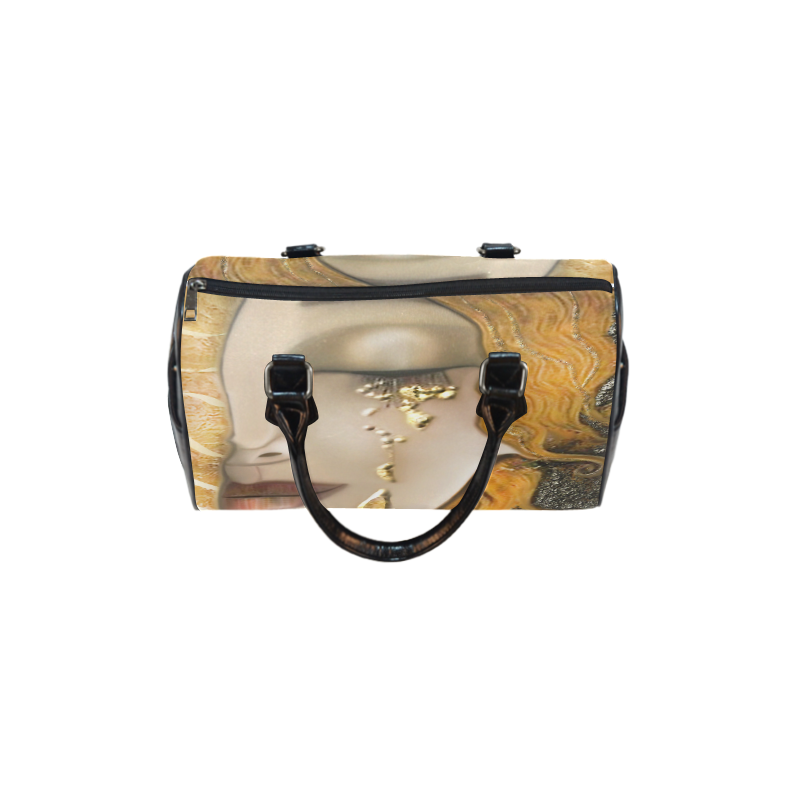 My Klimt Serie : Gold Boston Handbag (Model 1621)