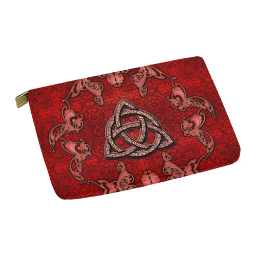 The celtic sign in red colors Carry-All Pouch 12.5''x8.5''