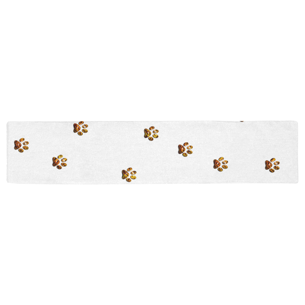 Tiger Paw Table Runner 16x72 inch