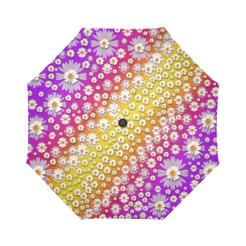 falling stars from heaven Auto-Foldable Umbrella (Model U04)