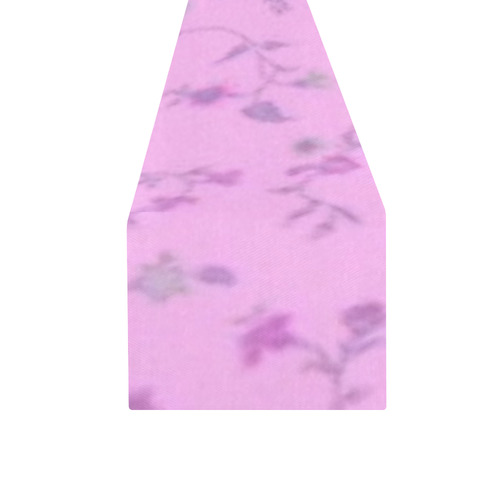 Blurred floral B, by JamColors Table Runner 16x72 inch