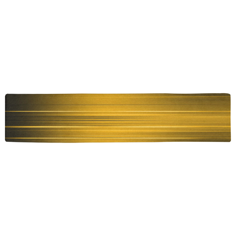 Electrified Static Gold Table Runner 16x72 inch