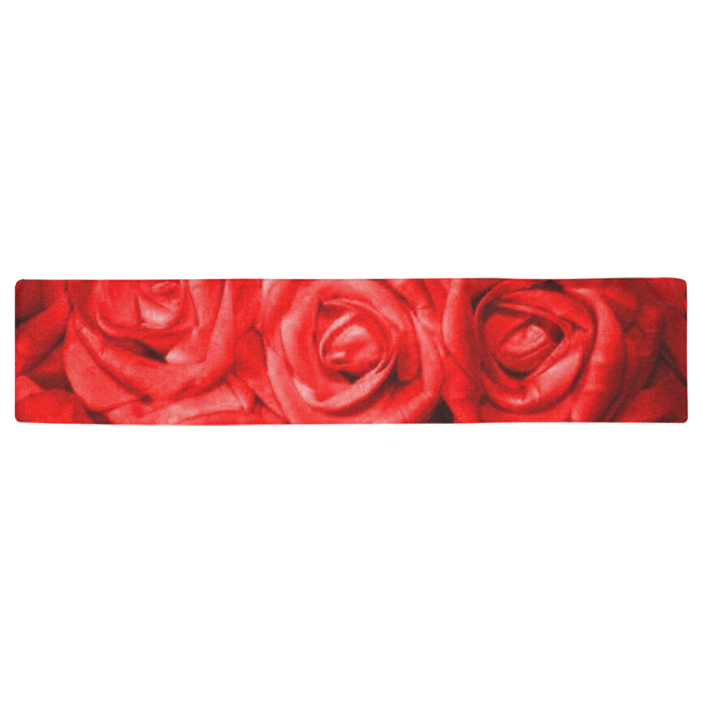 gorgeous roses L Table Runner 16x72 inch