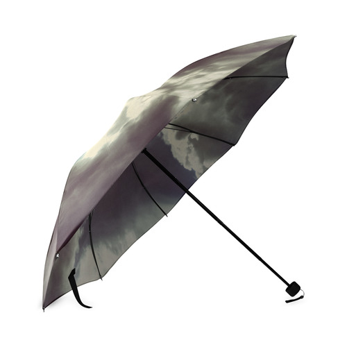 Sad Angel in Paradise Sky Foldable Umbrella (Model U01)