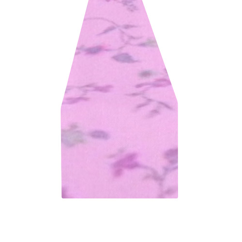 Blurred floral B, by JamColors Table Runner 14x72 inch