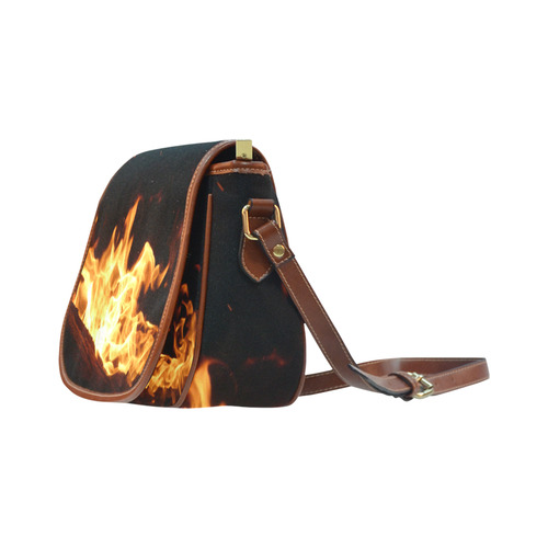 fire Saddle Bag/Small (Model 1649) Full Customization