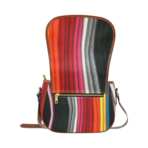 colors pull over Saddle Bag/Small (Model 1649) Full Customization
