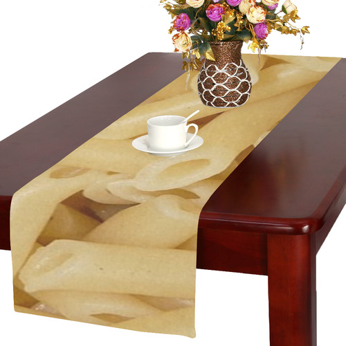 tasty noodles Table Runner 16x72 inch