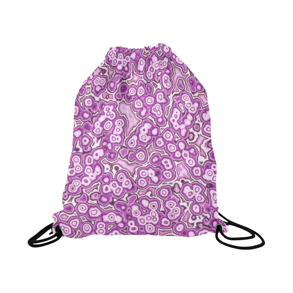 abstract fun 12D by FeelGood Large Drawstring Bag Model 1604 (Twin Sides)  16.5"(W) * 19.3"(H)