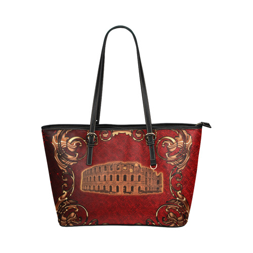The collosseum Leather Tote Bag/Large (Model 1651)