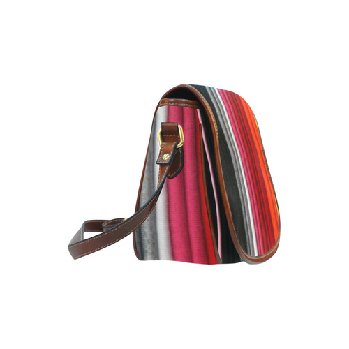 colors pull over Saddle Bag/Small (Model 1649) Full Customization
