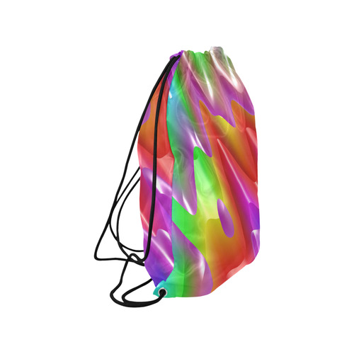 rainbow dance B Small Drawstring Bag Model 1604 (Twin Sides) 11"(W) * 17.7"(H)