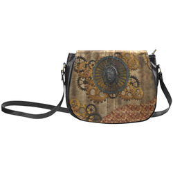 Steampunk, elegant, noble design Classic Saddle Bag/Large (Model 1648)