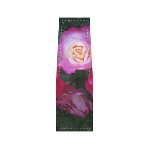 3 pink roses Saddle Bag/Small (Model 1649) Full Customization