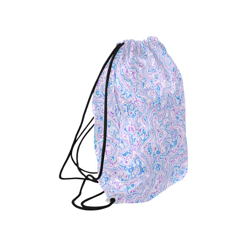 lovely marbled 1116C Large Drawstring Bag Model 1604 (Twin Sides)  16.5"(W) * 19.3"(H)