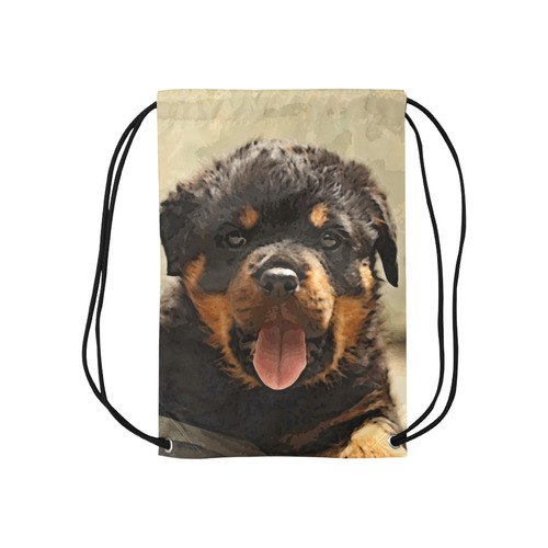 Rottweiler20150906 Small Drawstring Bag Model 1604 (Twin Sides) 11"(W) * 17.7"(H)