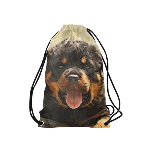 Rottweiler20150906 Small Drawstring Bag Model 1604 (Twin Sides) 11"(W) * 17.7"(H)