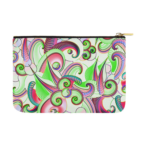 Jungle Flowers Carry-All Pouch 12.5''x8.5''