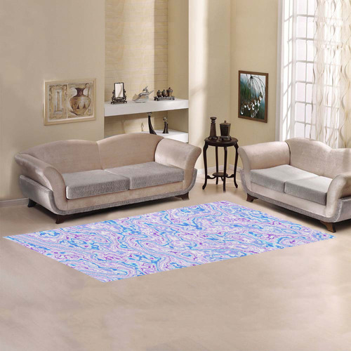 lovely marbled 1116C Area Rug 9'6''x3'3''