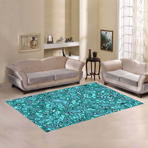 abstract fun 12A by FeelGood Area Rug7'x5'