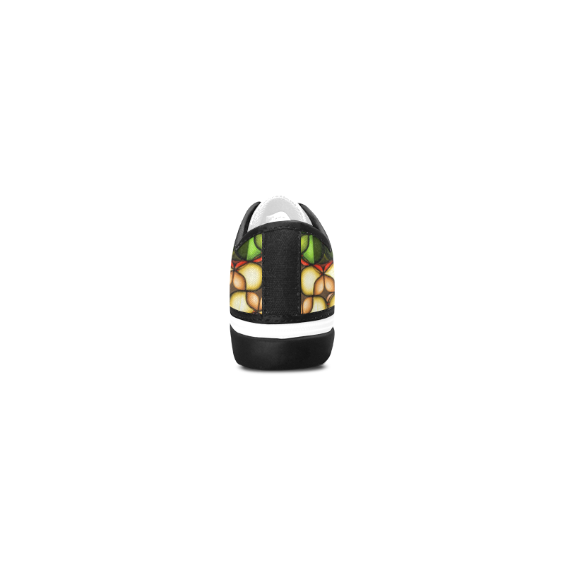 Blast-o-Blob #7B - Jera Nour Women's Canvas Zipper Shoes/Large Size (Model 001)