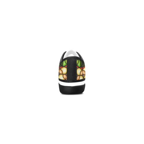 Blast-o-Blob #7B - Jera Nour Women's Canvas Zipper Shoes/Large Size (Model 001)