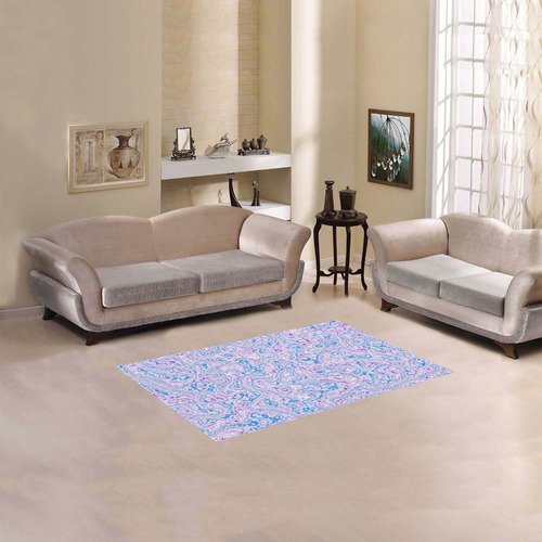 lovely marbled 1116C Area Rug 2'7"x 1'8‘’