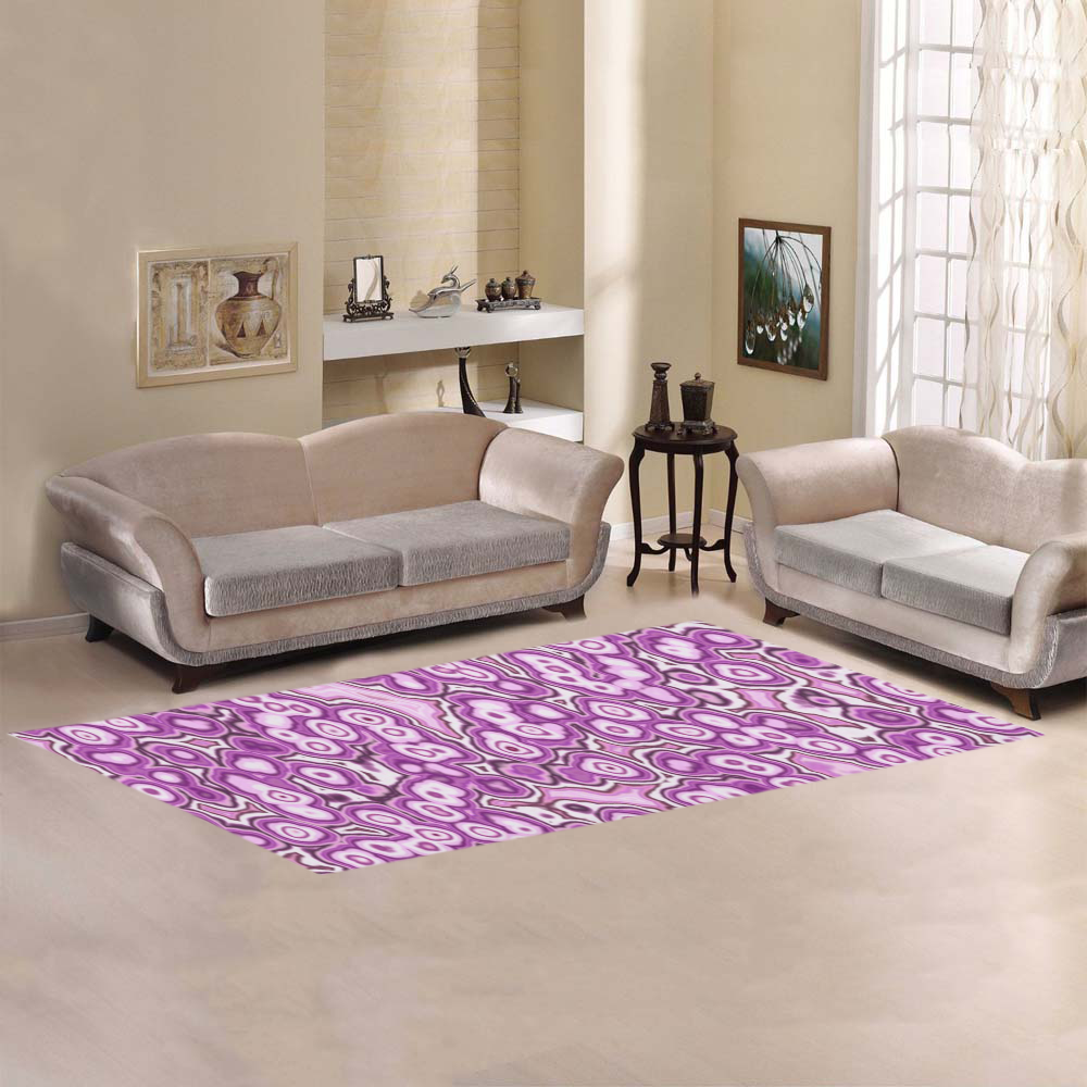 abstract fun 12D by FeelGood Area Rug 9'6''x3'3''