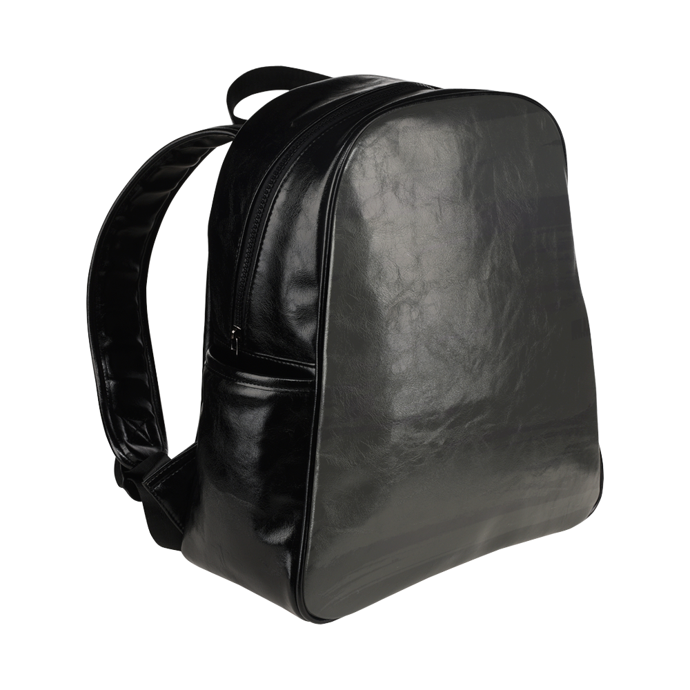 Chalkboard Background Multi-Pockets Backpack (Model 1636)
