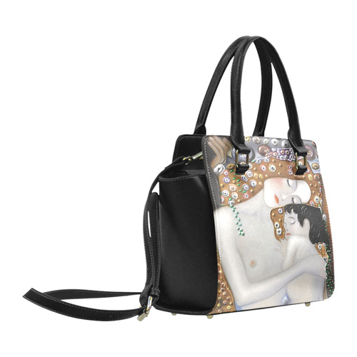 My Klimt Serie : Mother And Child Classic Shoulder Handbag (Model 1653)