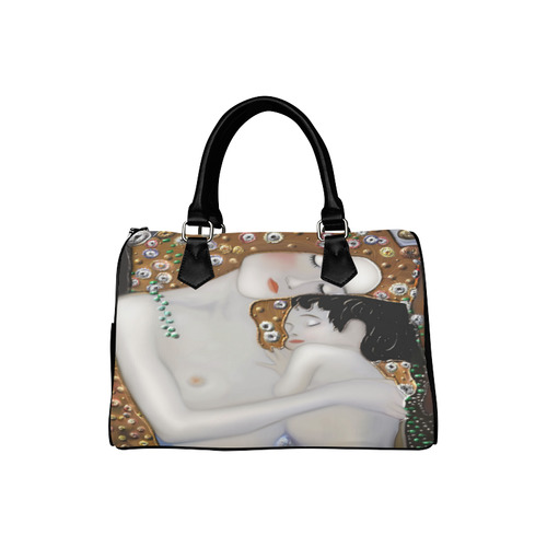 My Klimt Serie : Mother And Child Boston Handbag (Model 1621)