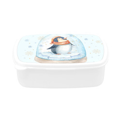 cute penguin, christmas Children's Lunch Box