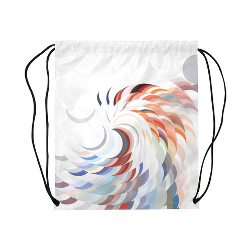 Spiralize by Artdream Large Drawstring Bag Model 1604 (Twin Sides)  16.5"(W) * 19.3"(H)