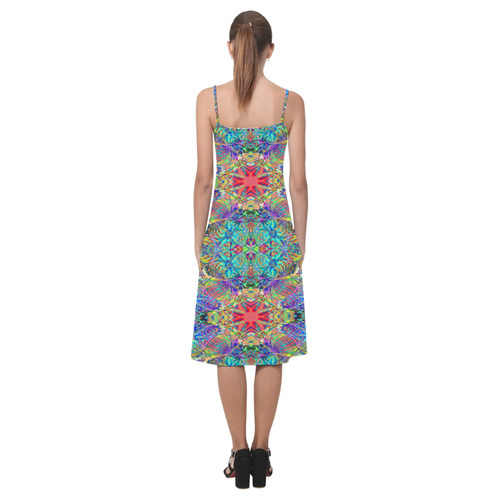 Ferns and Flowers by Sarah NZ Alcestis Slip Dress (Model D05)