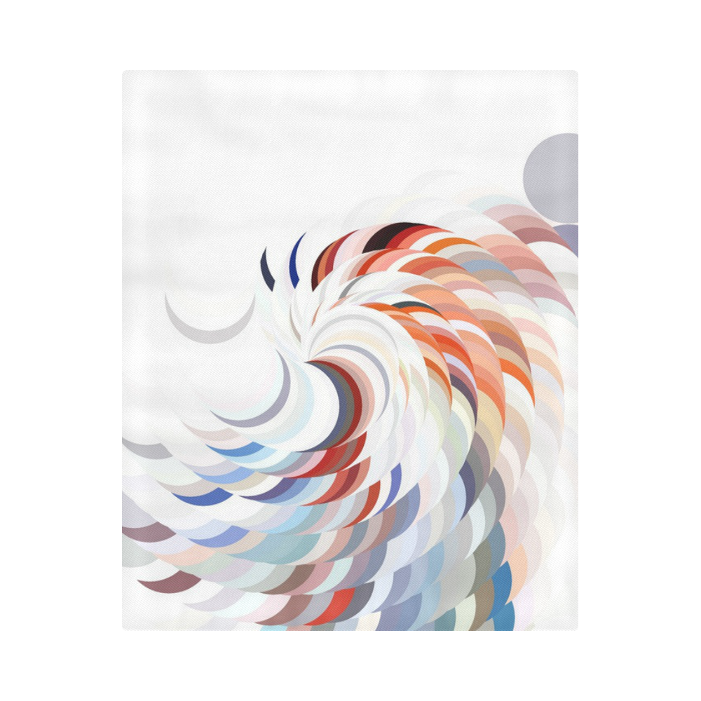 Spiralize by Artdream Duvet Cover 86"x70" ( All-over-print)