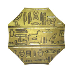 Hieroglyphs20161202_by_JAMColors Foldable Umbrella (Model U01)