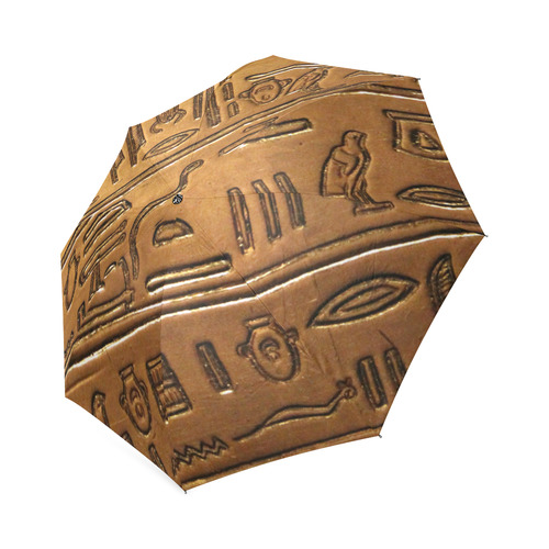Hieroglyphs20161201_by_JAMColors Foldable Umbrella (Model U01)