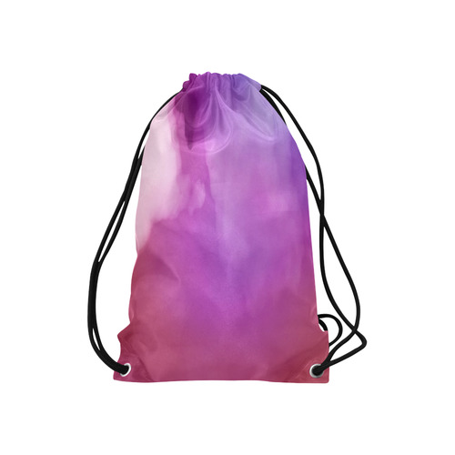 Abstract Watercolor A  by FeelGood Small Drawstring Bag Model 1604 (Twin Sides) 11"(W) * 17.7"(H)